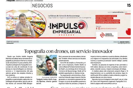 Articulo Vanguardia DOMINGO 14 DE MAYO DE 2023 – BUCARAMANGA